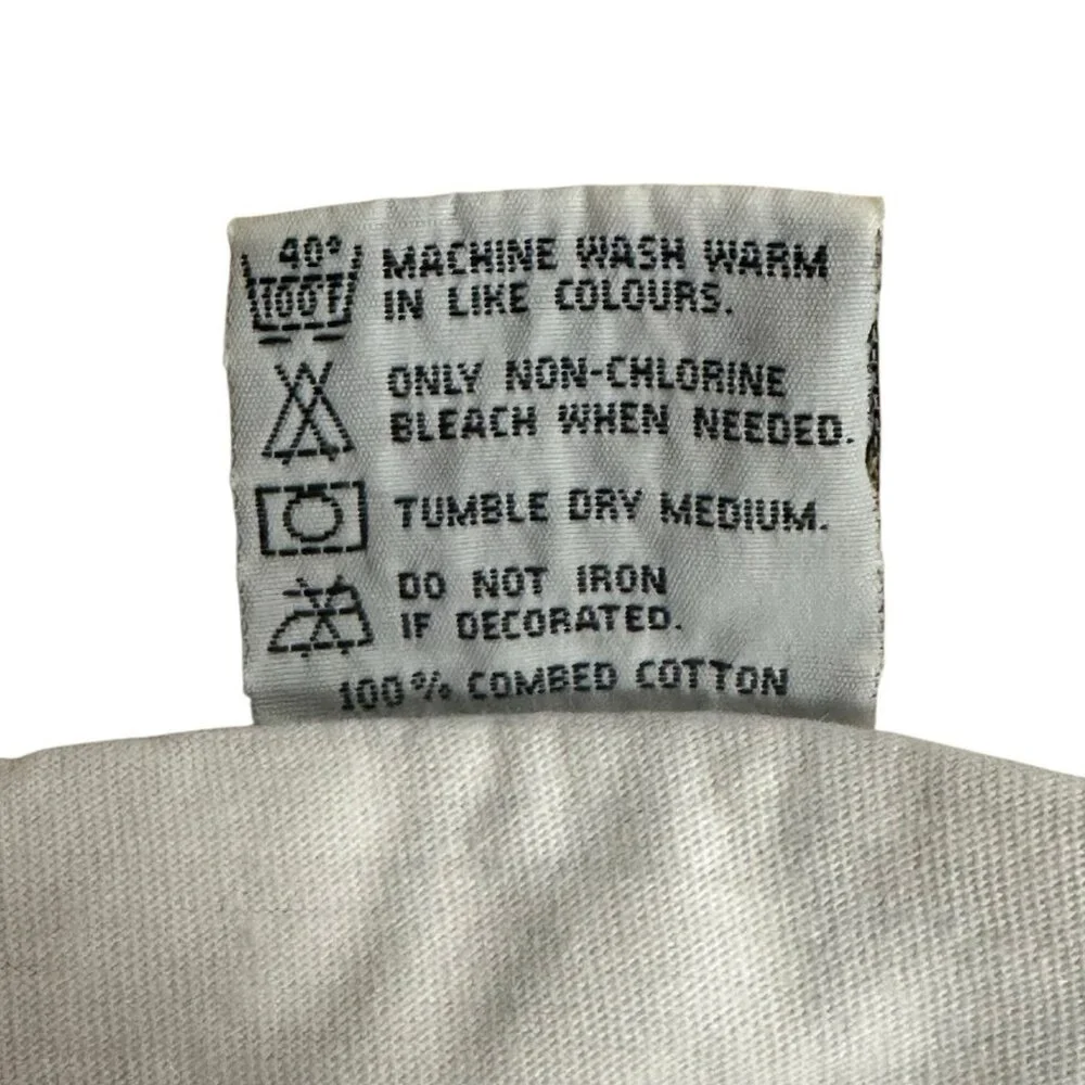 Vintage 90s Hard Rock Cafe Rome T-Shirt Mens XL Short Sleeve Graphic White Heavy